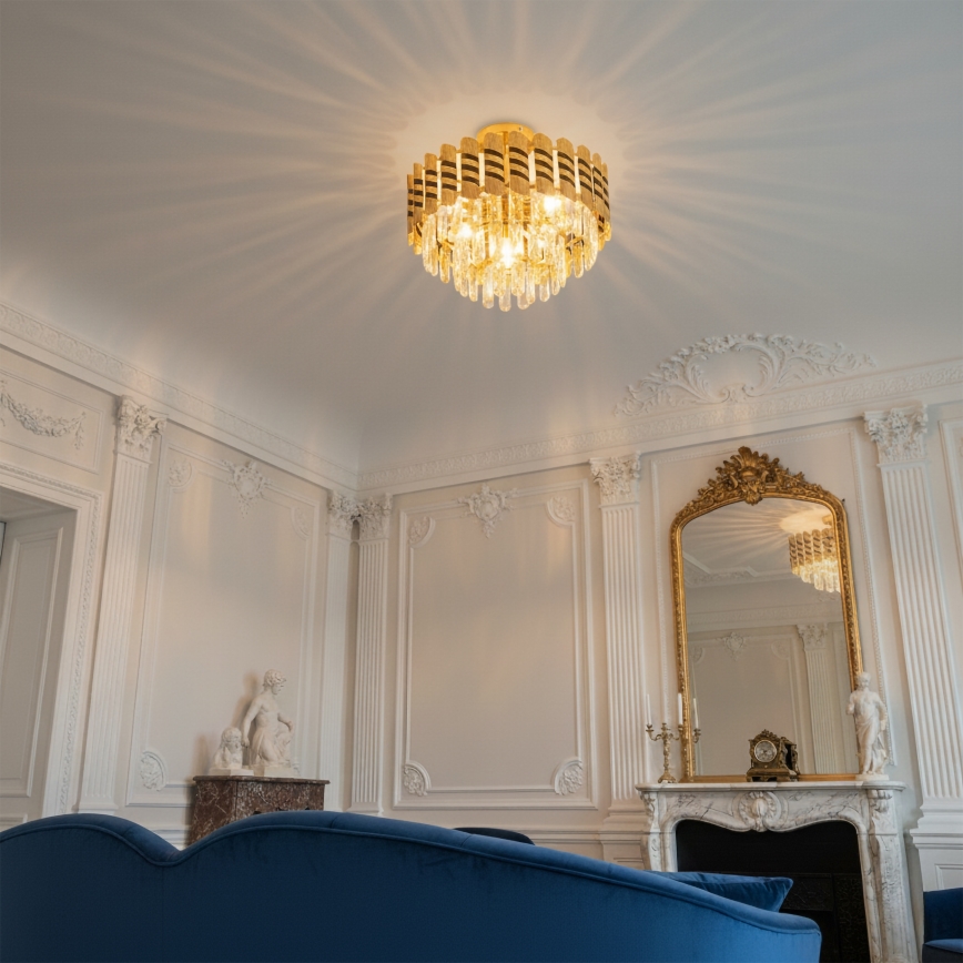 Brilagi - Lubinis šviestuvas CRISTAL 5xE14/40W/230V, skersmuo 38 cm