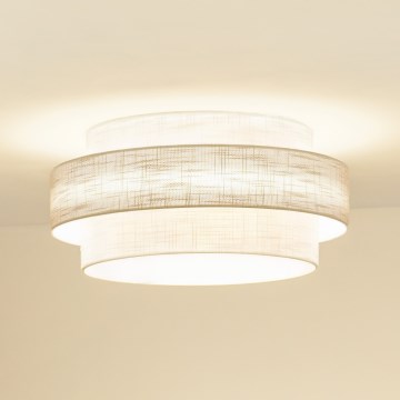 Brilagi - Lubinis šviestuvas DOVER SPACE LED/12W/230V diametras 50 cm 3000K/4000K/6400K pilka/kreminė