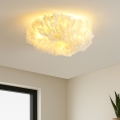 BRILAGI - Lubinis šviestuvas FEATHER, 3xE27/40W/230V, Ø 40 cm, baltas