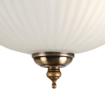 BRILAGI - Lubinis šviestuvas FRESCO 2xE27/40W/230V, skersmuo 28 cm, žalvaris