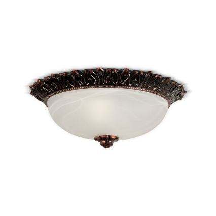 BRILAGI - lubinis šviestuvas FRESCO 2xE27/40W/230V, skersmuo 30 cm, bronzinis