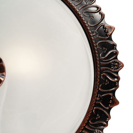 BRILAGI - lubinis šviestuvas FRESCO 2xE27/40W/230V, skersmuo 30 cm, bronzinis