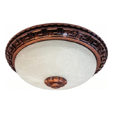 Brilagi - lubinis šviestuvas FRESCO 2xE27/40W/230V, skersmuo 30 cm, vario spalva