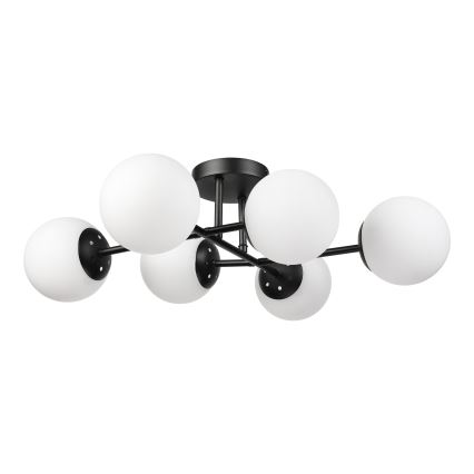 Brilagi - Lubinis šviestuvas MALONY 6xE14/20W/230V juodas