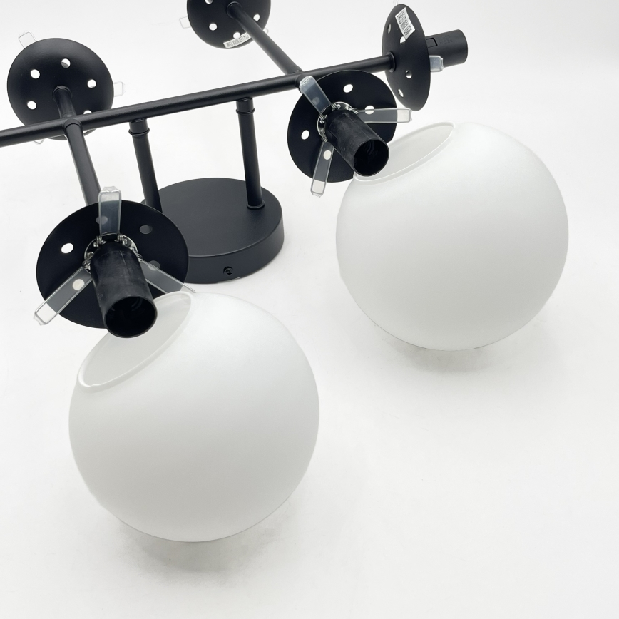 Brilagi - Lubinis šviestuvas MALONY 6xE14/20W/230V juodas