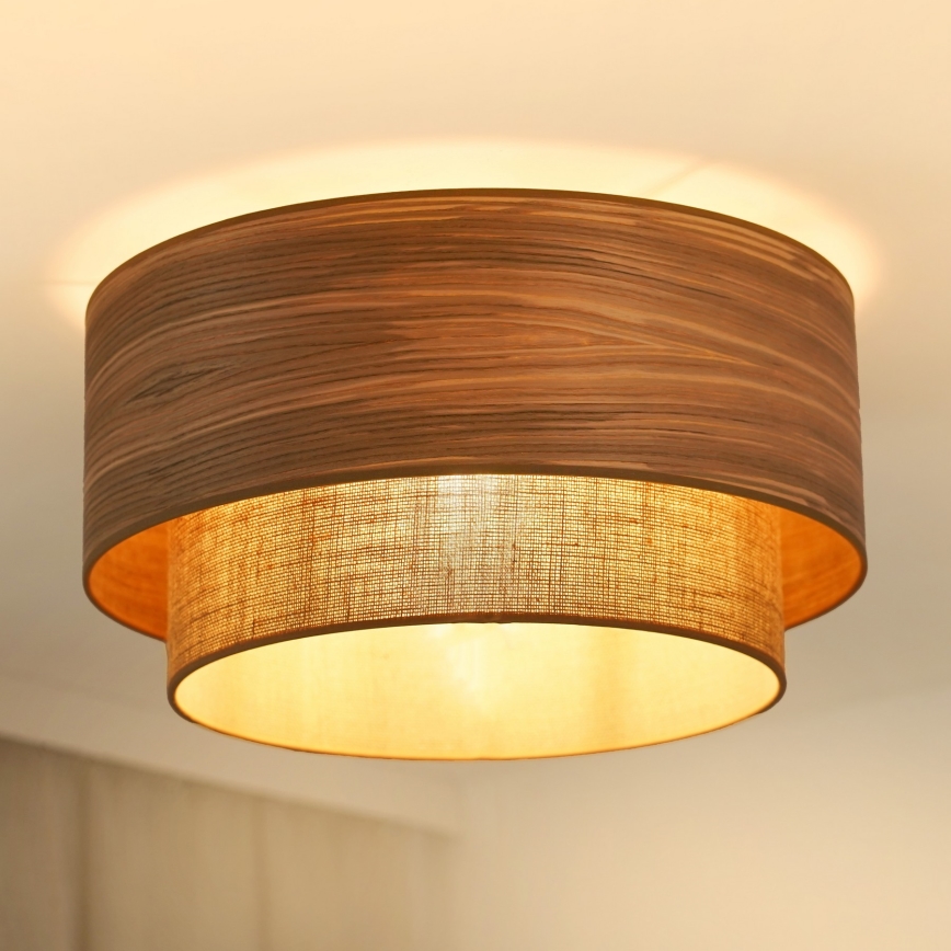 Brilagi - Lubinis šviestuvas MONTANA BOHO 1xE27/15W/230V diametras 45 cm ruda