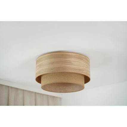 Brilagi - Lubinis šviestuvas MONTANA BOHO 1xE27/15W/230V diametras 45 cm ruda
