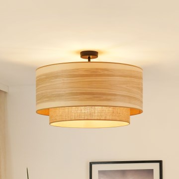 Brilagi - Lubinis šviestuvas MONTANA BOHO 1xE27/15W/230V skersmuo 60 cm ruda