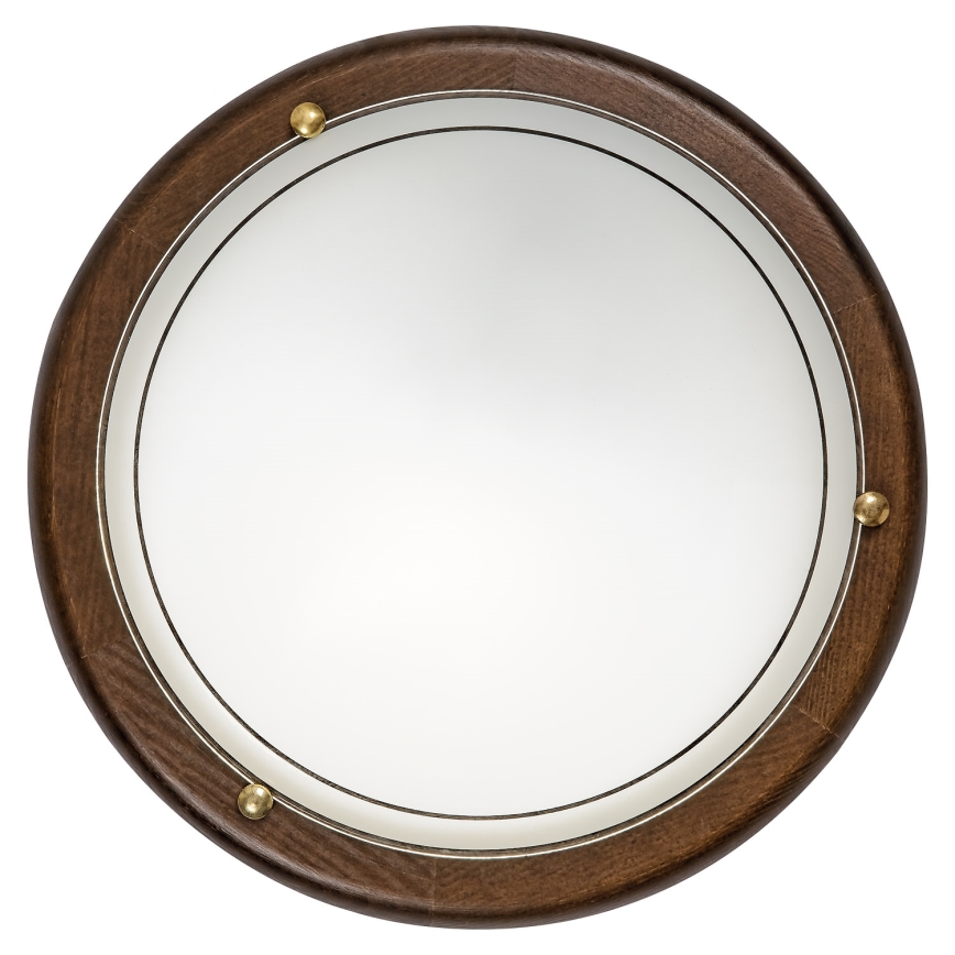 Brilagi - Lubinis šviestuvas ORBIS 1xE27/60W/230V, skersmuo 30 cm, pušis