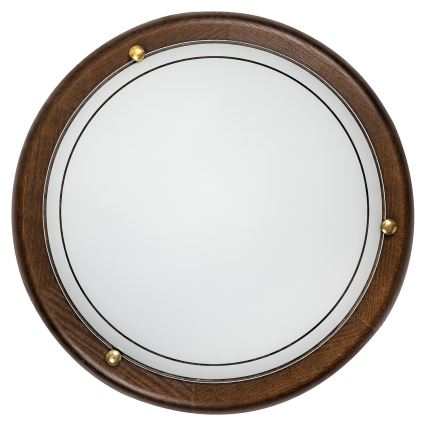 Brilagi - Lubinis šviestuvas ORBIS 1xE27/60W/230V, skersmuo 30 cm, pušis