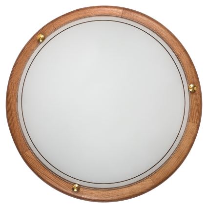 Brilagi - Lubinis šviestuvas ORBIS, 2xE27/60W/230V, skersmuo 38 cm, pušinis