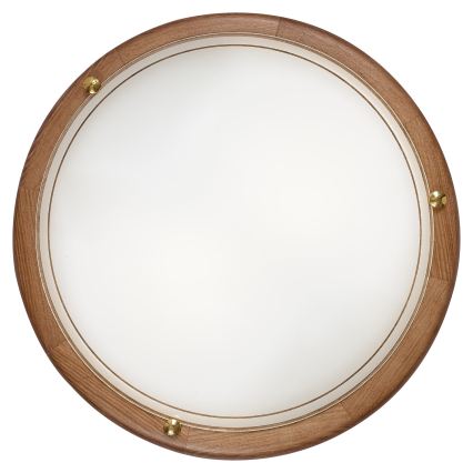 Brilagi - Lubinis šviestuvas ORBIS, 2xE27/60W/230V, skersmuo 38 cm, pušinis