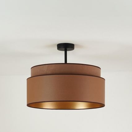 Brilagi - Lubinis šviestuvas OREGON VEGE 1xE27/15W/230V skersmuo 45 cm ruda
