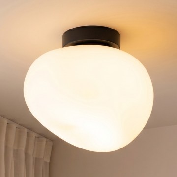 BRILAGI - Lubinis šviestuvas PEBBLES 1xE27/40W/230V skersm. 20 cm juoda