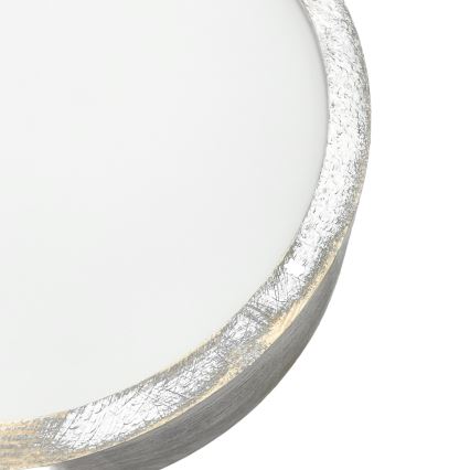 Brilagi - Lubinis šviestuvas PINO 1xE27/15W/230V pušis/sidabrinė skersmuo 27,5 cm