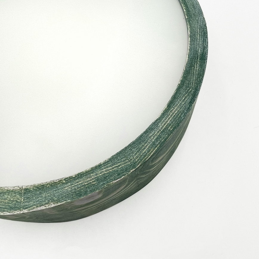 Brilagi - Lubinis šviestuvas PINO 1xE27/15W/230V pušis/žalia Ø 27,5 cm