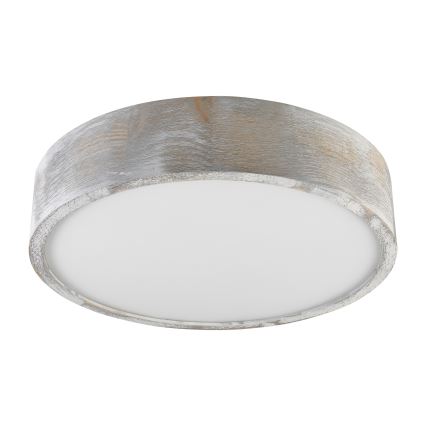 Brilagi - lubinis šviestuvas PINO 2xE27/15W/230V pušis/sidabrinė skers. 37,5 cm