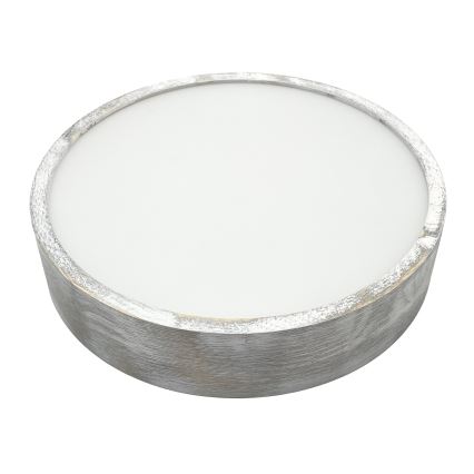 Brilagi - lubinis šviestuvas PINO 2xE27/15W/230V pušis/sidabrinė skers. 37,5 cm