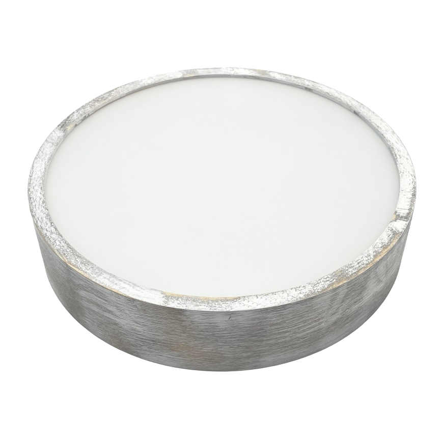 Brilagi - lubinis šviestuvas PINO 2xE27/15W/230V pušis/sidabrinė skers. 37,5 cm