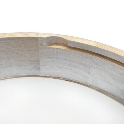 Brilagi - Lubinis šviestuvas PINO 3xE27/15W/230V pušinis/sidabrinis, skersmuo 47,5 cm