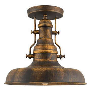 Brilagi - Lubinis šviestuvas PYRONIC 1xE27/40W/230V Ø 32 cm bronzinė/patina