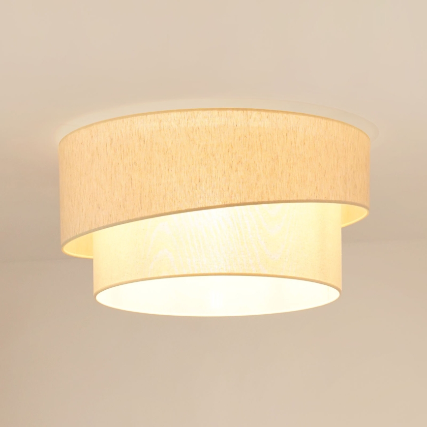 Brilagi - Lubinis šviestuvas SHINE 1xE27/15W/230V diametras 50 cm kreminė