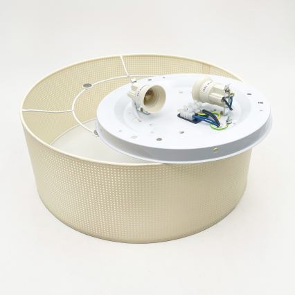 BRILAGI - Lubinis šviestuvas SIRIJA MODERN 2xE27/60W/230V Ø 35 cm kreminės spalvos