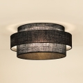 Brilagi - Lubinis šviestuvas SPACE YUTE LED/12W/230V diametras 50 cm 3000K/4000K/6400K juoda