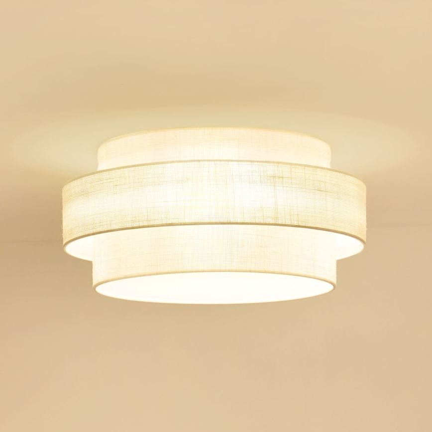 Brilagi - Lubinis šviestuvas SPACE YUTE LED/12W/230V diametras 50 cm 3000K/4000K/6400K kreminė