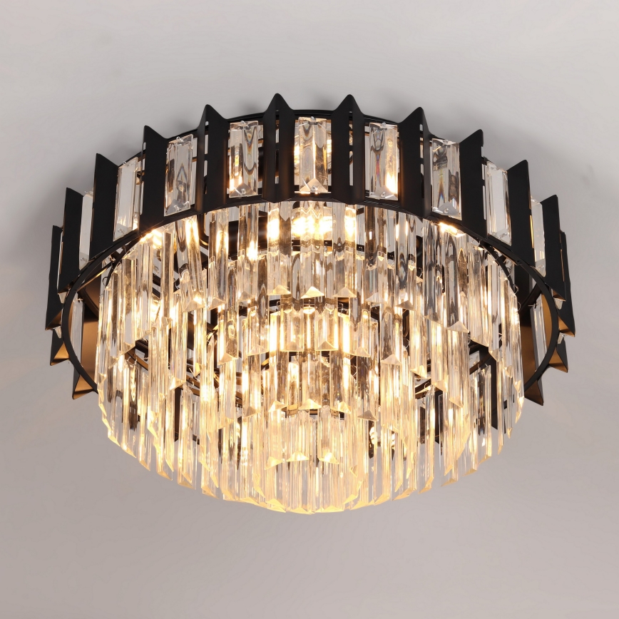 Brilagi - Lubinis šviestuvas SPECTRA 5xE14/40W/230V skersm. 48 cm juodas