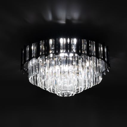 BRILAGI - Lubinis šviestuvas SPECTRA 5xE14/40W/230V skersm. 48 cm juodas