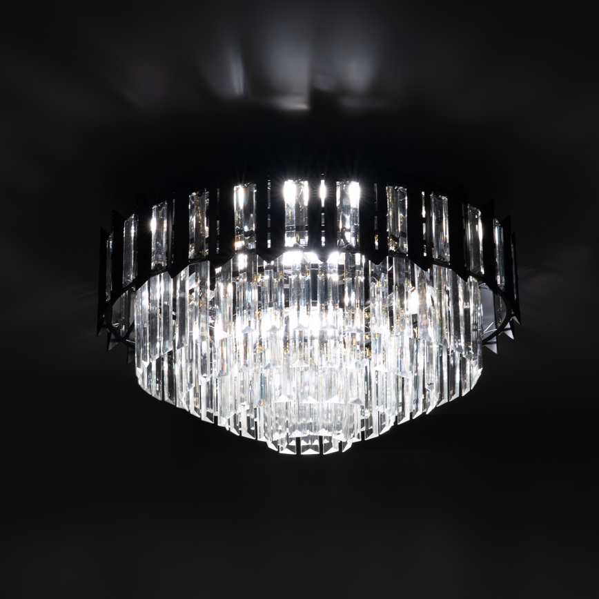 BRILAGI - Lubinis šviestuvas SPECTRA 5xE14/40W/230V skersm. 48 cm juodas