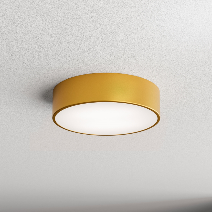 Brilagi - Lubinis šviestuvas su jutikliu CLARE 2xE27/24W/230V diametras 30 cm auksas