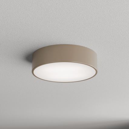 Brilagi - Lubinis šviestuvas su jutikliu CLARE 2xE27/24W/230V diametras 30 cm smėlio spalva