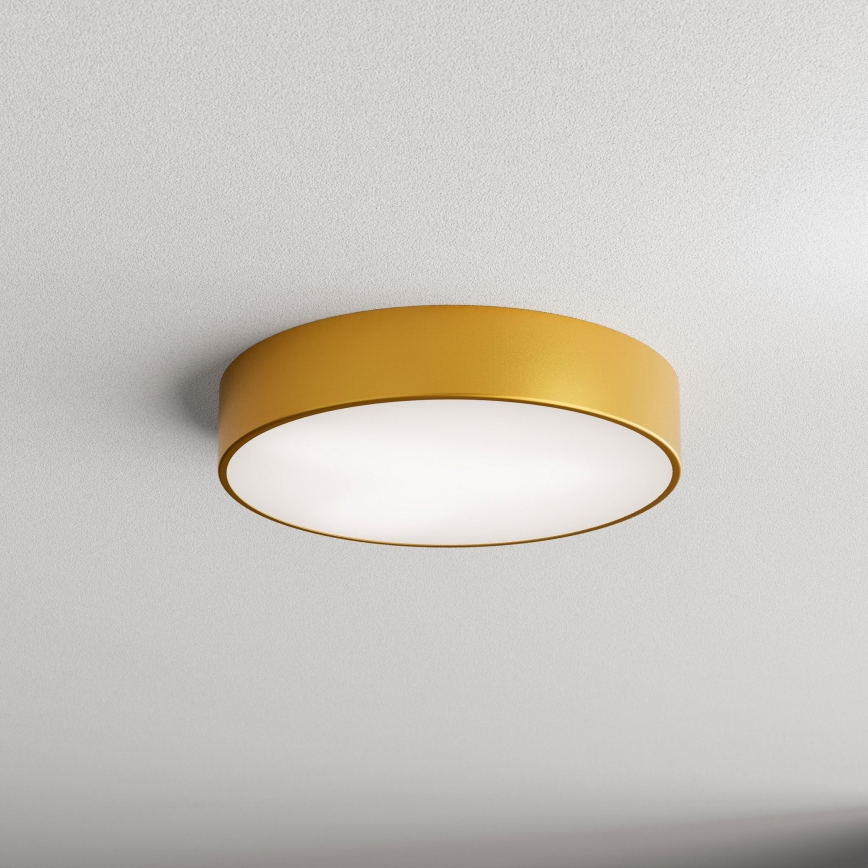 Brilagi - Lubinis šviestuvas su jutikliu CLARE 3xE27/24W/230V diametras 40 cm auksas