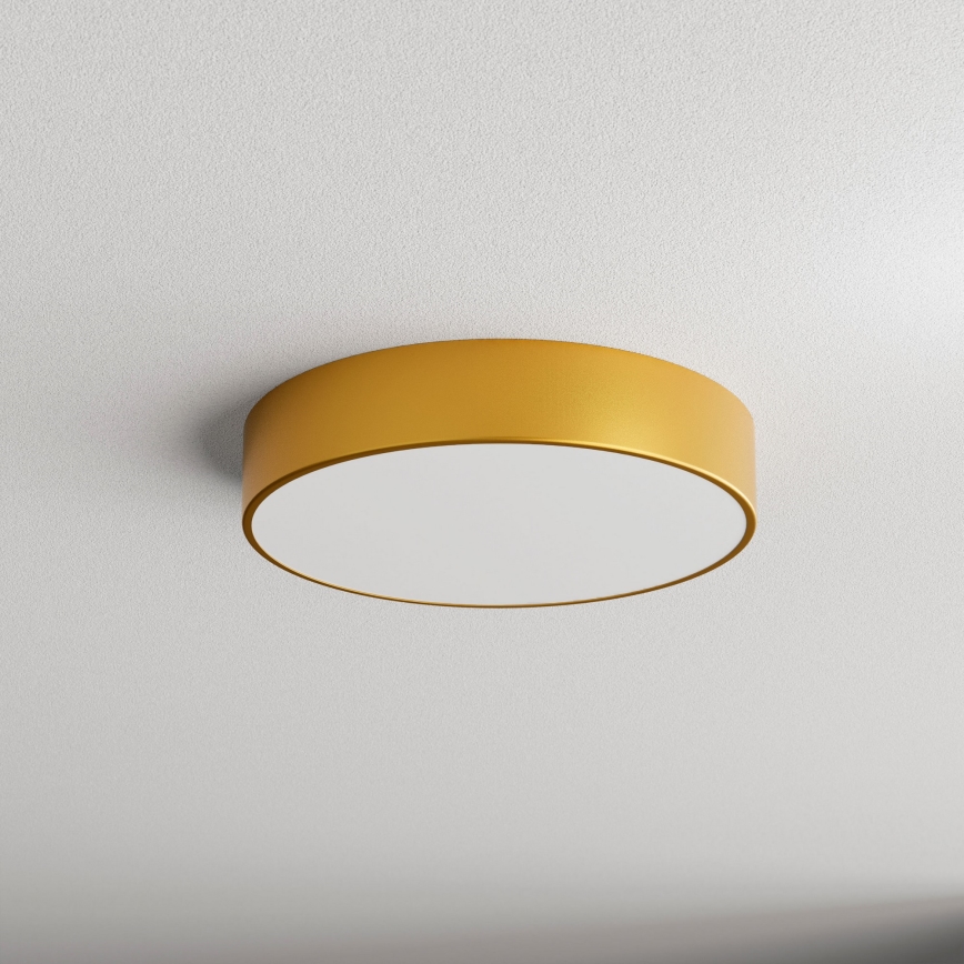 Brilagi - Lubinis šviestuvas su jutikliu CLARE 3xE27/24W/230V diametras 40 cm auksas