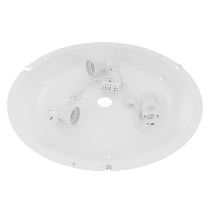 Brilagi - Lubinis šviestuvas su jutikliu CLARE 3xE27/24W/230V diametras 40 cm pilka