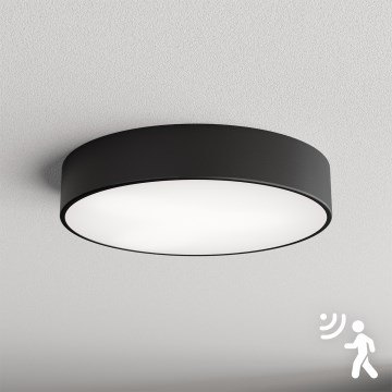 Brilagi - Lubinis šviestuvas su jutikliu CLARE 3xE27/40W/230V diametras 40 cm juoda