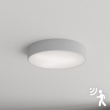 Brilagi - Lubinis šviestuvas su jutikliu CLARE 3xE27/40W/230V diametras 40 cm pilka
