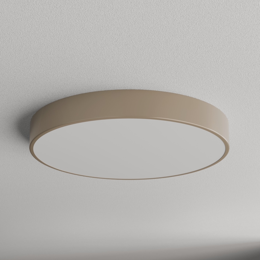 Brilagi - Lubinis šviestuvas su jutikliu CLARE 5xE27/24W/230V diametras 60 cm smėlio spalva