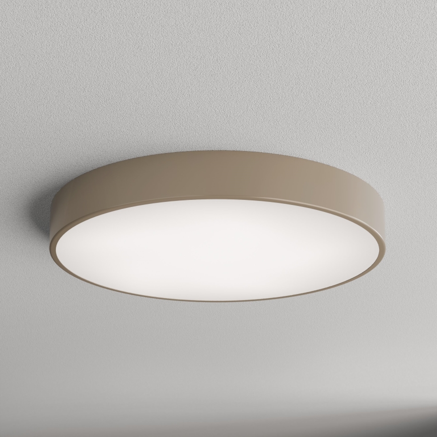 Brilagi - Lubinis šviestuvas su jutikliu CLARE 5xE27/24W/230V diametras 60 cm smėlio spalva
