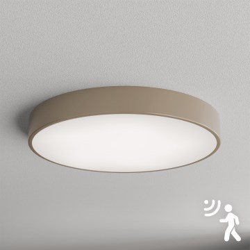 Brilagi - Lubinis šviestuvas su jutikliu CLARE 5xE27/40W/230V diametras 60 cm smėlio spalva