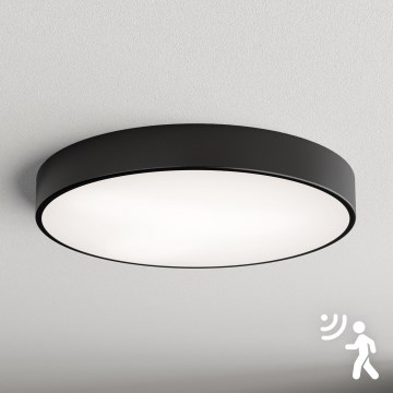 Brilagi - Lubinis šviestuvas su jutikliu CLARE 5xE27/40W/230V skersmuo 60 cm juodas