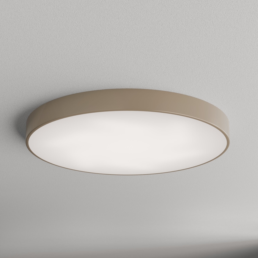 Brilagi - Lubinis šviestuvas su jutikliu CLARE 6xE27/24W/230V diametras 80 cm smėlio spalva