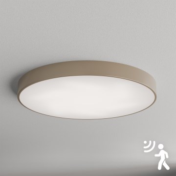 Brilagi - Lubinis šviestuvas su jutikliu CLARE 6xE27/40W/230V diametras 80 cm smėlio spalva