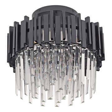 Brilagi - Lubinis šviestuvas VERVE 4xE14/40W/230V Ø 40 cm juodas