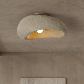 BRILAGI - Lubinis šviestuvas WABI SABI 1xE27/60W/230V Ø 50 cm smėlinis