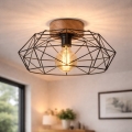 BRILAGI - Lubinis šviestuvas WOODY BASKET 1xE27/60W/230V, skersmuo 40 cm, ąžuolas