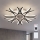 Brilagi - lubinis ventiliatorius su reguliuojamu LED apšvietimu, 70W/230V, 3000–6500 K, Ø 76 cm, juodas + nuotolinis valdymas