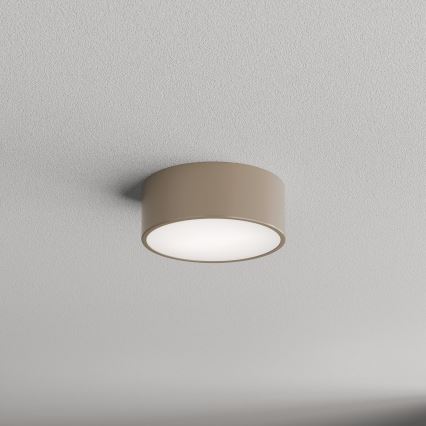 Brilagi - Lubinis vonios šviestuvas CLARE 1xE27/24W/230V diametras 20 cm IP54 smėlio spalva